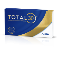 lentilles mensuelles Total 30 d'Alcon Ciba Vision